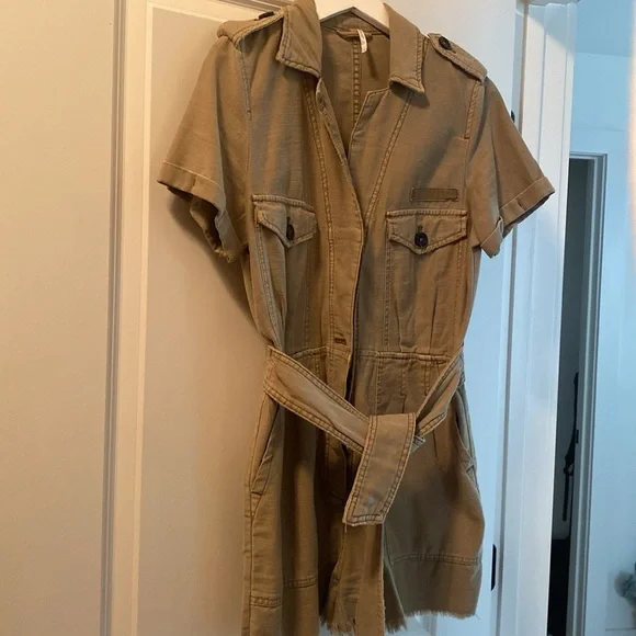 Free People Off The Beaten Path Short Romper - Picture 4 of 9